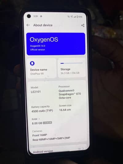 One Plus 9R