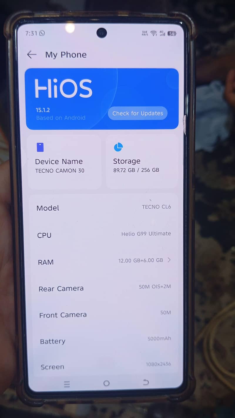 Tecno CAMON 30 5