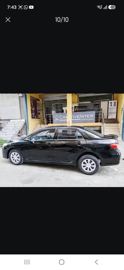 Toyota corolla Gli converted 2009 model