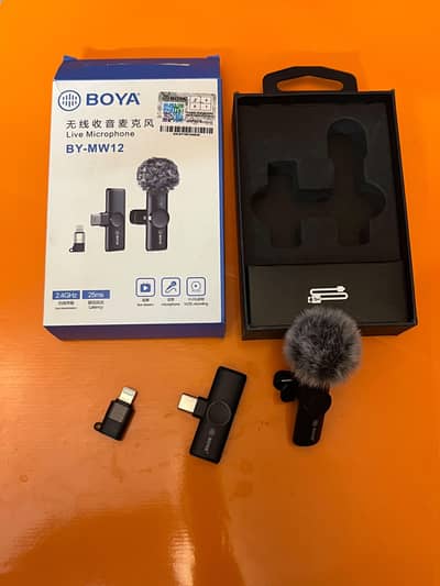 BOYA BY-MW12 wireless microphone