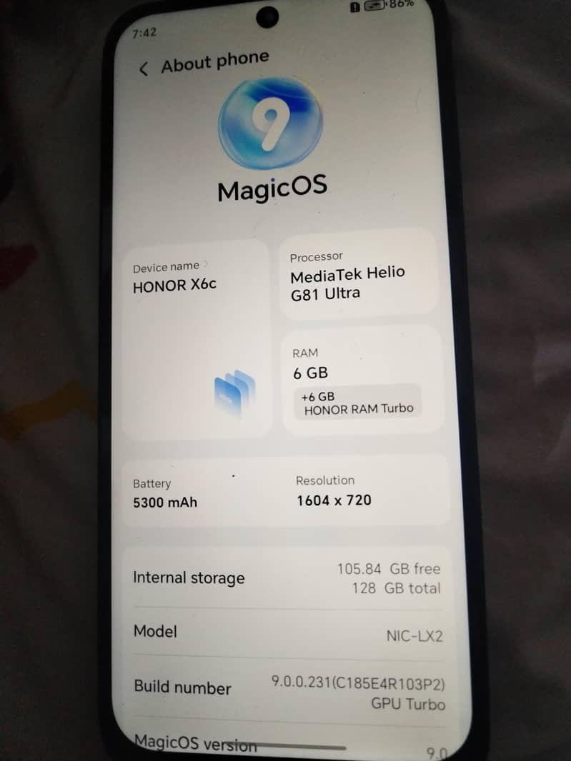 Honor X6 0