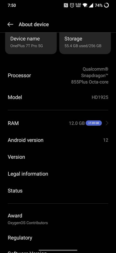 One Plus 7T Pro McLaren