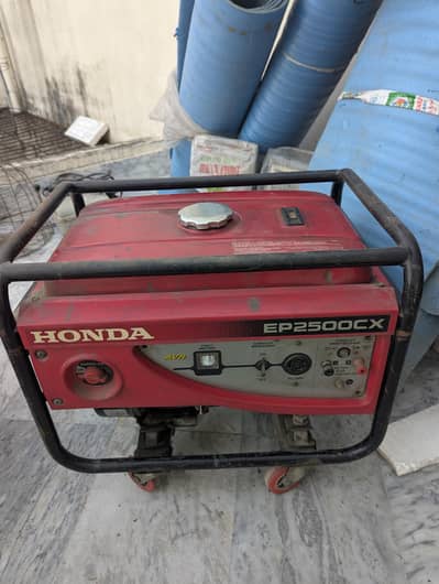 Honda Generator –2.5 kva Used EP2500CX