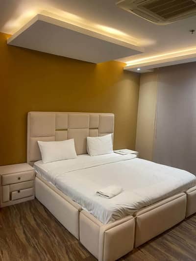 Executive 1 Bedroom Furnished Apartment for Rent Per Day in Bahria Town Lahore | Short Stay | Night Stay
