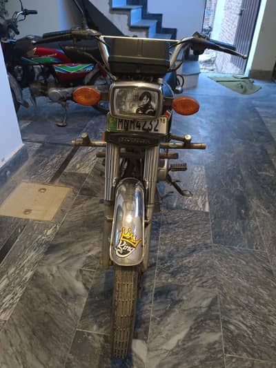 CG 125  2018 Model Black Addition
