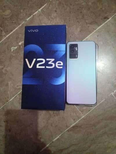 Vivo V23e All okay box or mobile charger nhi h 8+8/128