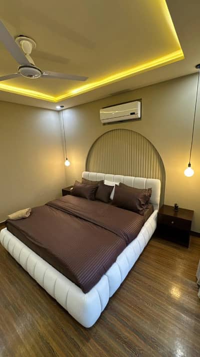 Luxury 1 Bedroom Furnished Apartment for Rent Per Day in Bahria Town Lahore | VIP Short Stay | Night Stay Flat | Per Day