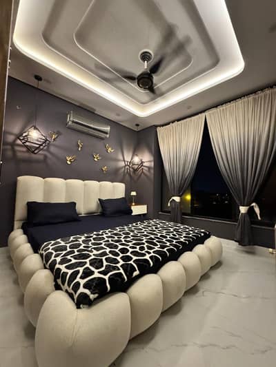 Luxury 1 Bedroom Furnished Apartment for Rent Per Day in Bahria Town Lahore | VIP Short Stay | Night Stay Flat | Per Day