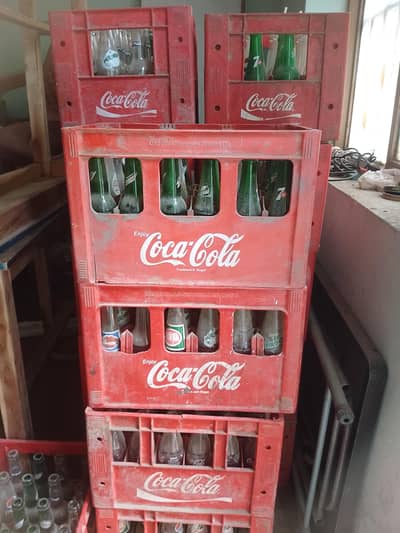 Used Glass Soft Drink Bottle Crates – 15 Available
