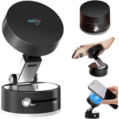 Mignitic suction phone holder multicolor light Weight portable