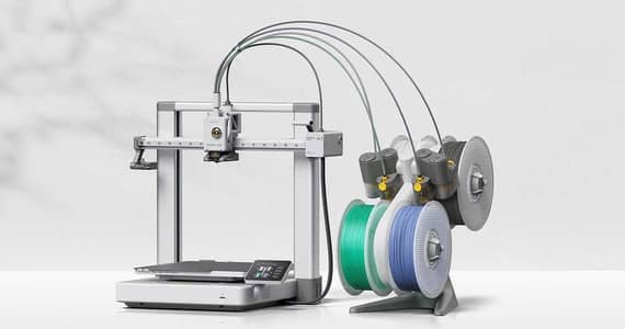 BOX PACK Bambu Lab A1 Combo INTL 3D Printer