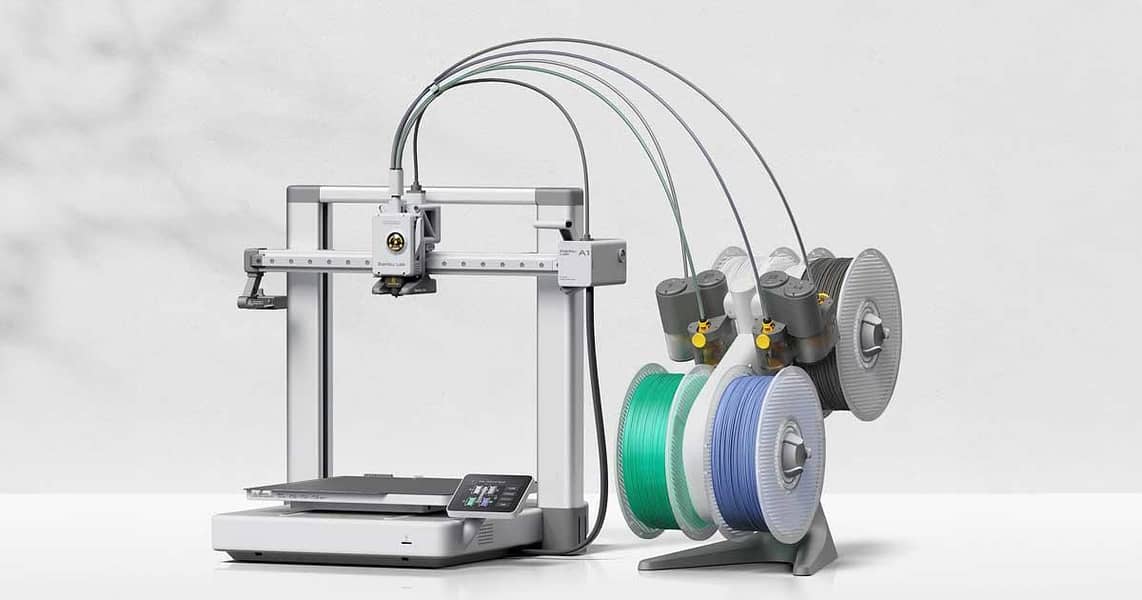 BOX PACK Bambu Lab A1 Combo INTL 3D Printer 0