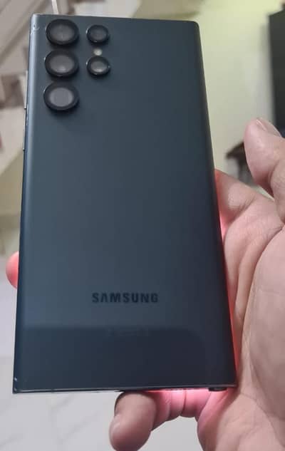 Samsung Mobile S22 Ultra 8.128 Minar glass break