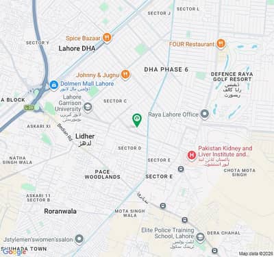 1 Kanal Prime Location Residential Plot For Sale In DHA Phase 6 - Block D