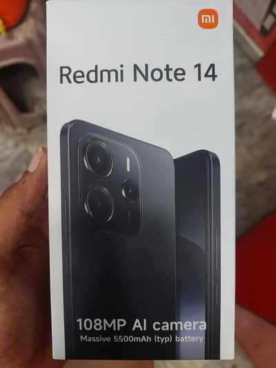 Xiaomi Redmi Note 14 8/128 complete box