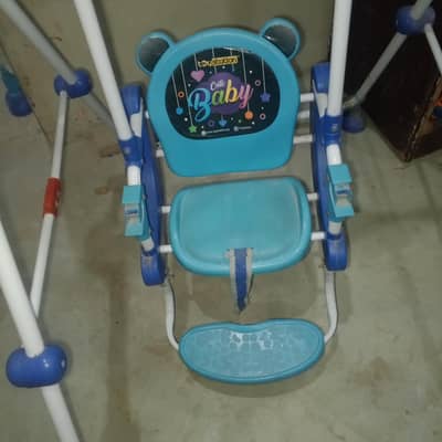 baby swing slightly damaged