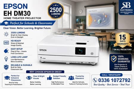 Epson home entertainment Projector available for sale with db sound