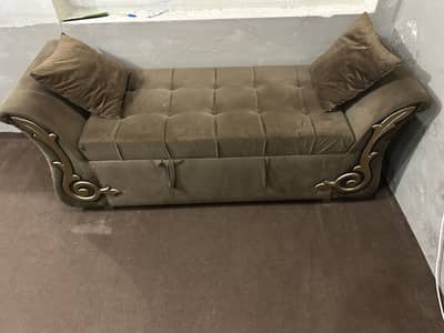 Bed and sofa Chair And seaty