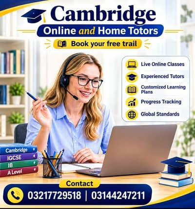 Cambridge Online & Home Tutors