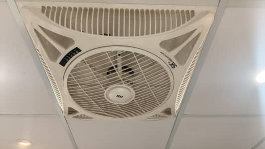 SK False Ceiling Fan 2 x 2 Remote Control
