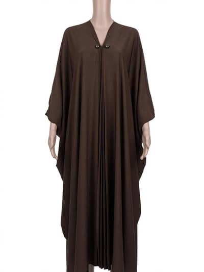 Al Jahan premium  Olive green Abaya