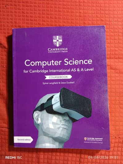Cambridge International AS & A Level Computer Science Coursebook (2nd
