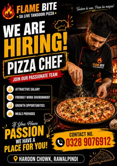 Pizza chef
