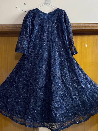 3 Piece Beautiful Maxi Dress | Party Wear | Excellent Condition