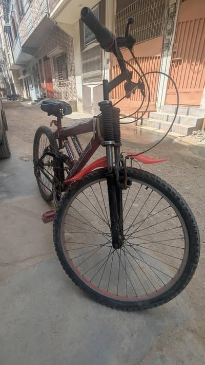 Bridgestone Mountain Bike - Dual Suspension - Geared Cycle