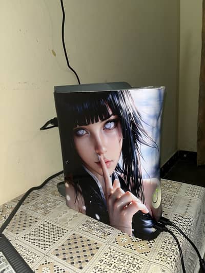 Xbox 360 with dual controllers