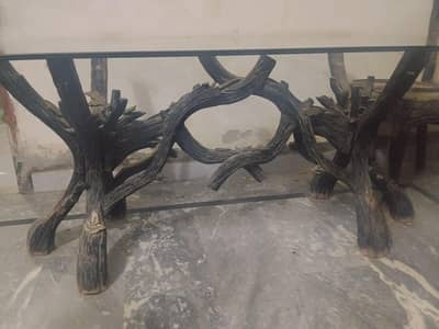 a wooden table with nice condition