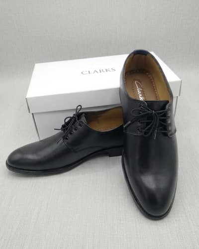 Premium Black Leather Men's Formal Shoes – Brand New