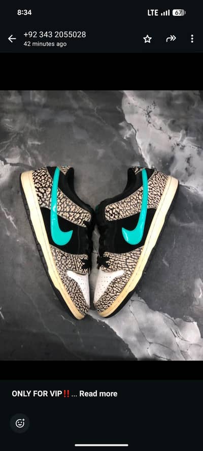 Nike SB Low pro ATMOS ELEPHANT