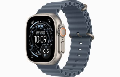 Apple Watch Ultra 3 GPS + Cellular 49mm Natural titanium Ocean Band