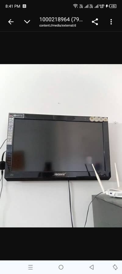 Sony led tv like new 32 inch