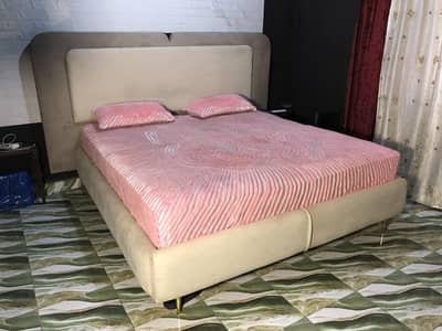 King Size Double Bed | Modern Design | Poshished Bed