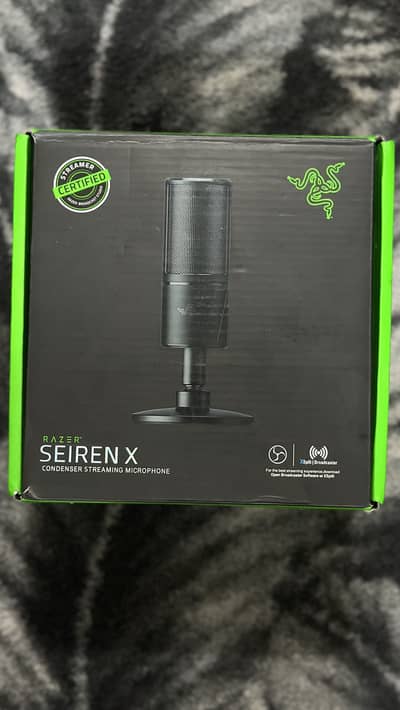 Razer Seiren X Microphone Classic Black