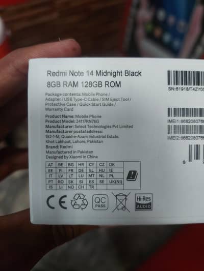 Xiaomi Redmi Note 14