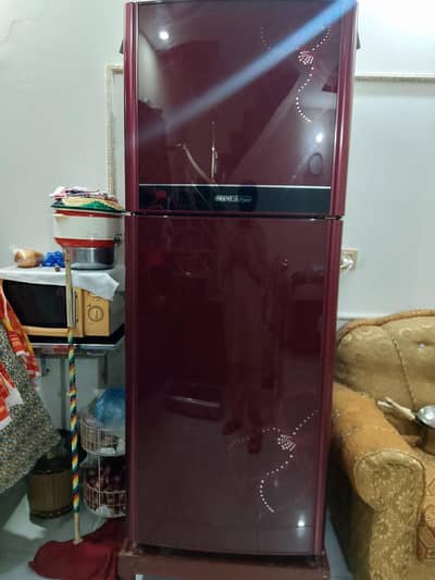 Orient Large Size Deep Freezer – Mehroon Color | Excellent Condition