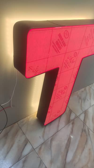 Helper required for acrylic Logo making