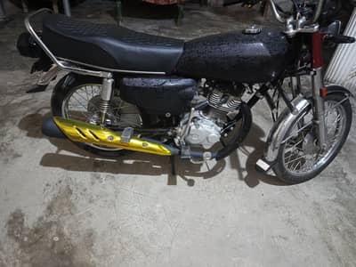 Honda cg 125 2021 with good condition no work required buy and drive