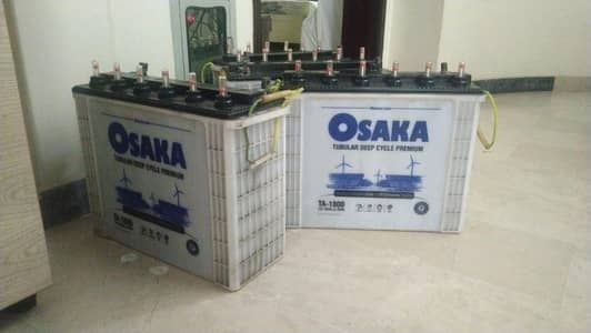 Tubular batteries