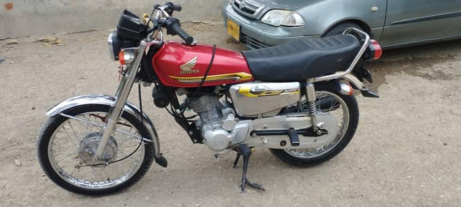 Honda CG 125 self start | model 2021 | contact WhatsApp:*03243603343*|