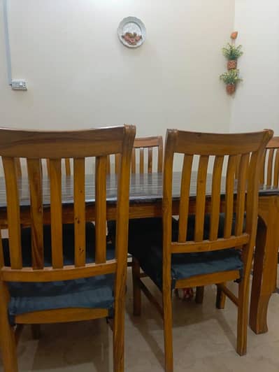 habitt dining table for sale reasonable price six seater