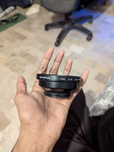 ORIGINAL OLYMPUS VINTAGE LENS CONVERTER SET 