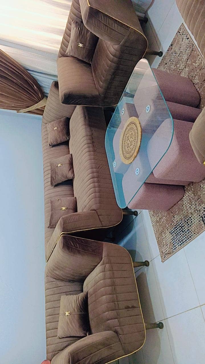 sofa set with table 0