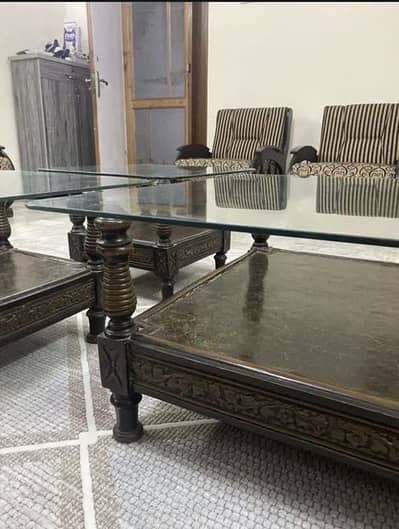 Centre and side table