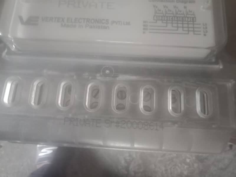 Three phase electric sub meter 5