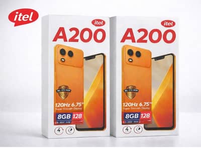 Itel A200 Plus 128GB 3GB Seal Pack