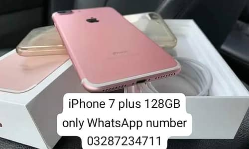 Apple iPhone 7 Plus 87 battery  128 GB delivery available